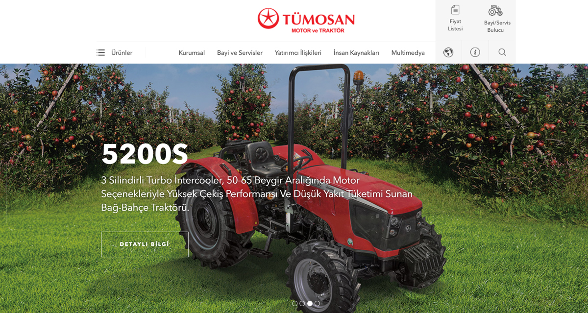 Turkey’s Pioneer Tractor and Diesel Engineer Manufacturer TÜMOSAN has attained its new shape!