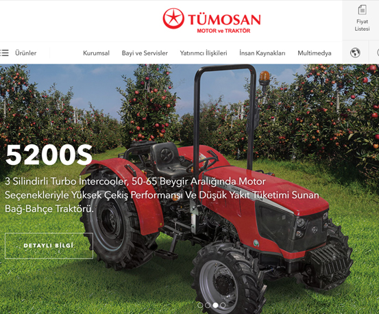 Turkey’s Pioneer Tractor and Diesel Engineer Manufacturer TÜMOSAN has attained its new shape!